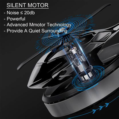 Solar-Powered Helicopter Car Air Freshener | معطر هواء السيارة